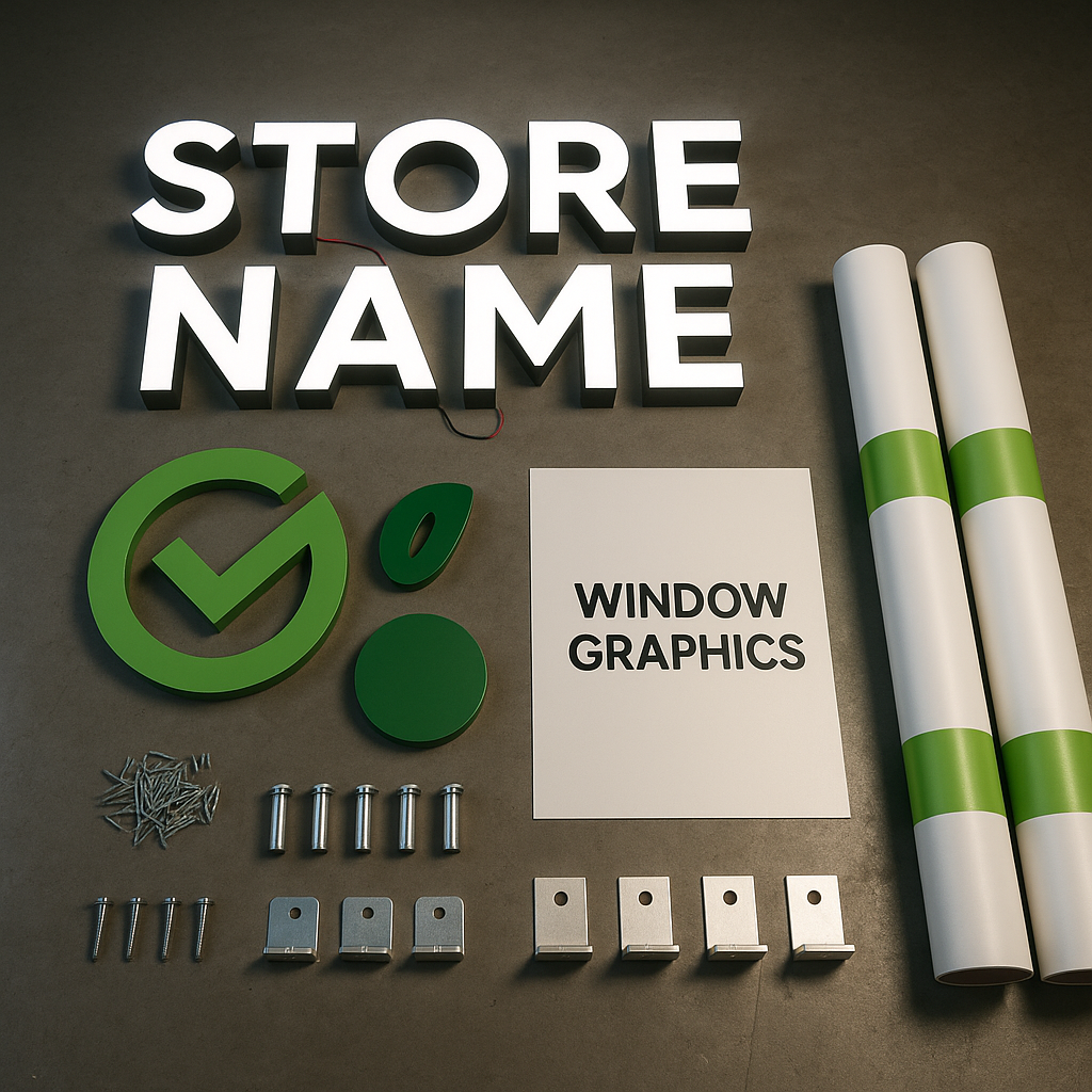 Retail Storefront Signage
